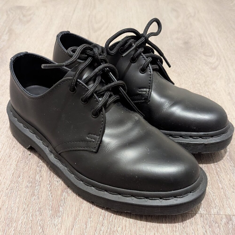 Women's Doc Martens 1461 Mono Smooth Leather Oxford - US Size 6